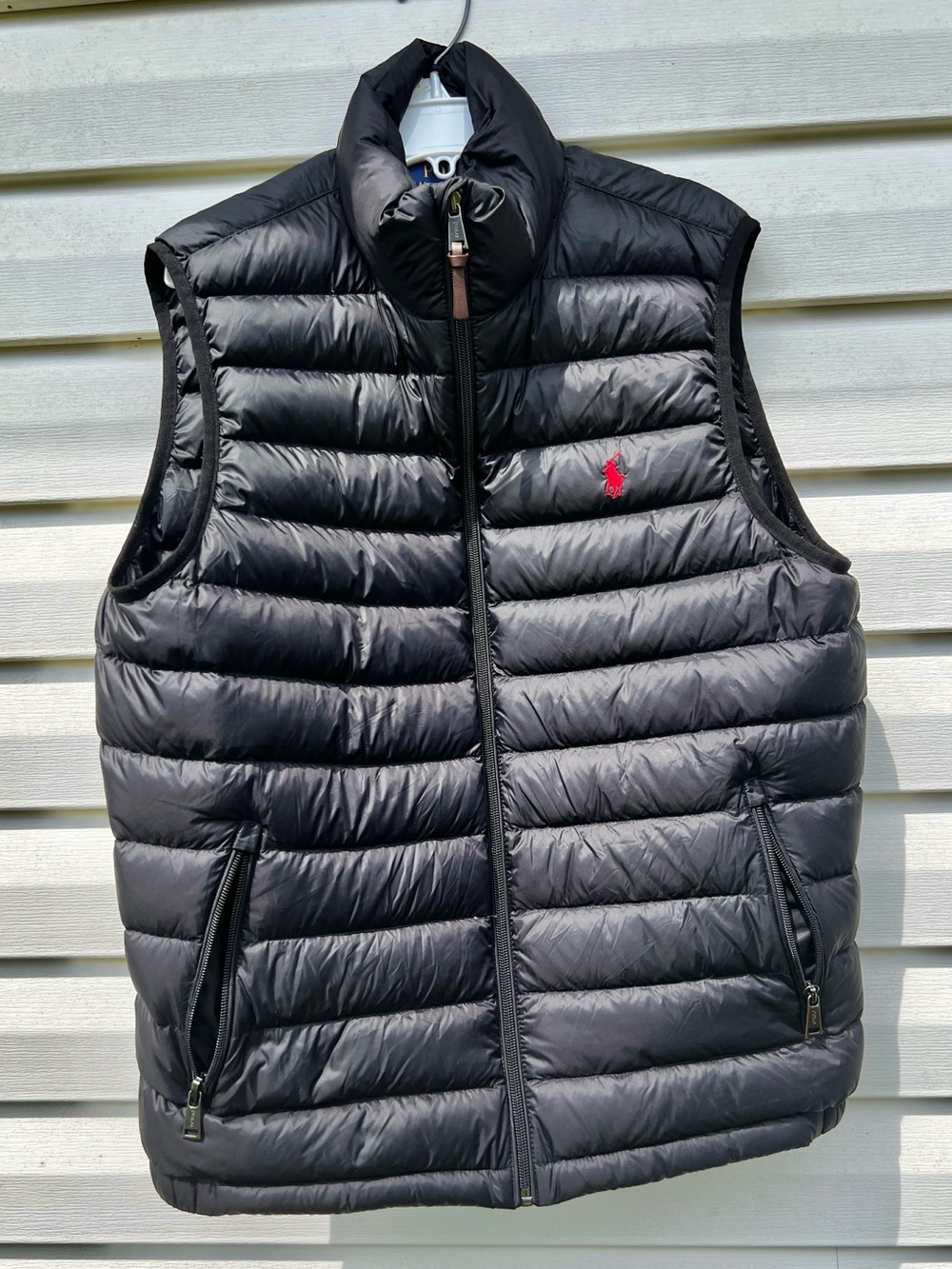 CLEAN Ralph Lauren size Medium Mens Vest Packable Duck Black